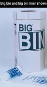 Acorn Big Bin Flat-packed Recycled Board Material 450x900mm 160 Litres Ref 142958 [Pack 5]
